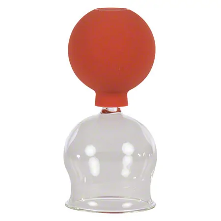 Cupping glass with ball,  5 cm