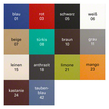 Cushion interior colour