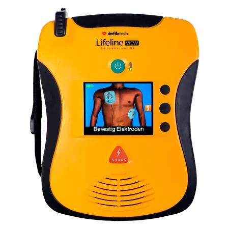 Defibtech Defibrillator Lifeline VIEW AED with Display, Semi-Automatic