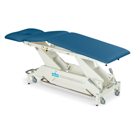Delta therapy table DP3 with wheel lift system and all-round switch