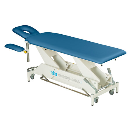 Delta therapy table DP4 with wheel lift system and all-round switch