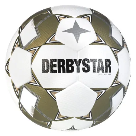 Derbystar soccer ball Brilliant APS v24, size 5, white/gold