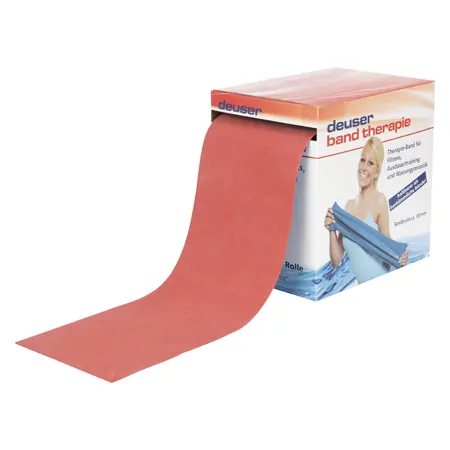 Deuser Band Therapy, 20 m x 10 cm, medium, red