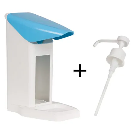 Disinfectant dispenser Eurospender Safety plus, incl. Pump, for 1L bottle