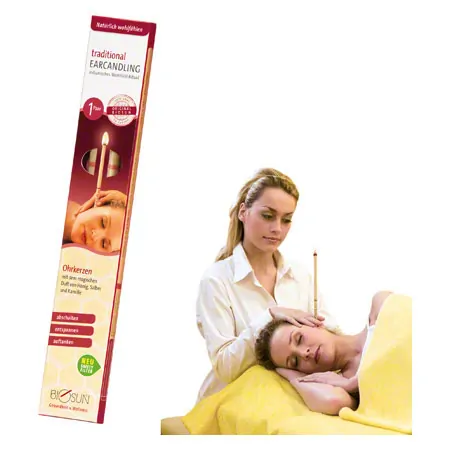 Ear candles traditional, honey-sage chamomile, 1 pair