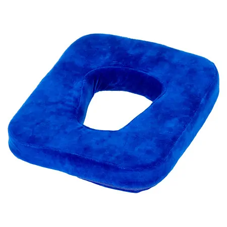 Face foam, LxWxH 30x25x4 cm, blue