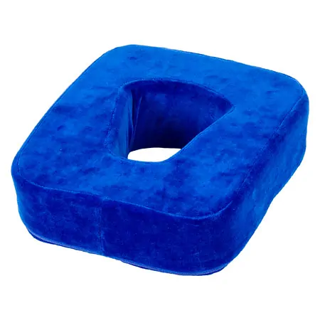 Face foam, LxWxH 30x25x7 cm, blue