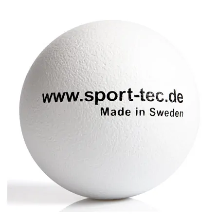 Foam ball coated,  21 cm, white