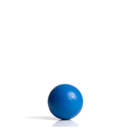 Foam ball coated,  7 cm, blue