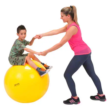 GYMNIC exercise ball,  75 cm, yellow