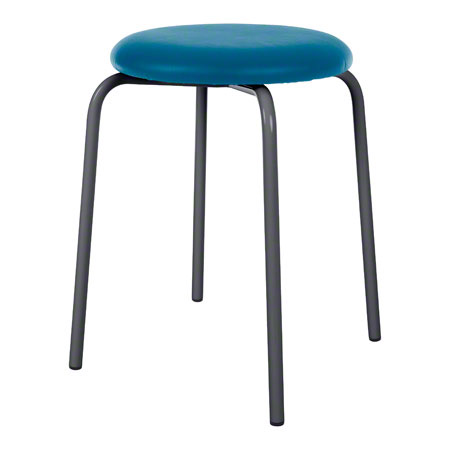 Gymnastics stool standard with cushion, � 36 cm, frame color anthrazite