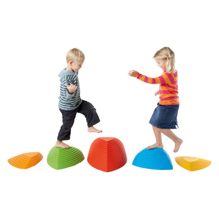 Hilltops-set, 1x large, 2x medium + 2x small