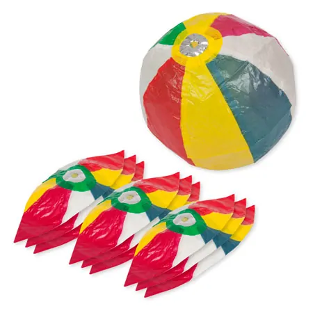 Japanese paper ball, 10 pieces  15 cm