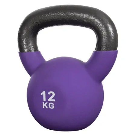 Kettlebell, 12 kg, purple