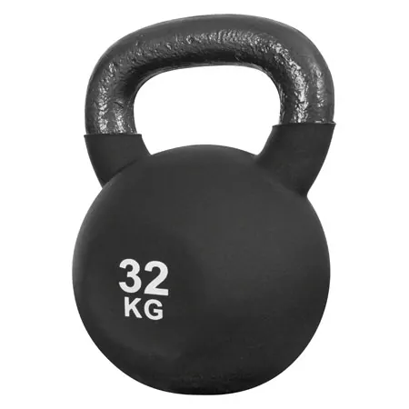 Kettlebell, 32 kg, black