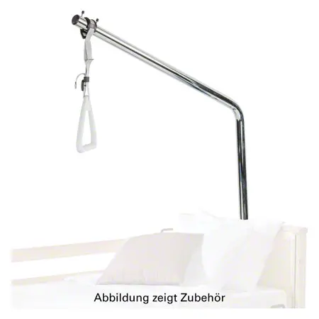 Lifting pole with adjustable handle for Modux-4 nursing bed