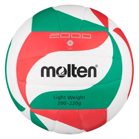 Molten Volleyball Top Light Training Ball V5M2000-L, Size 5