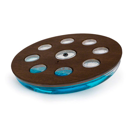 NOHRD Balance Trainer, Eau-Me Board, Nut Tree