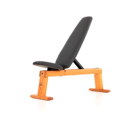 NOHrD training bench, WeightBench, cherry, imitation leather