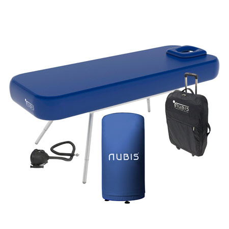 NUBIS Inflatable massage table Pro 2.0, incl. stool 35 x 60 cm