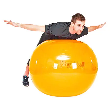 PEZZI gymnastics ball,  105 cm, yellow