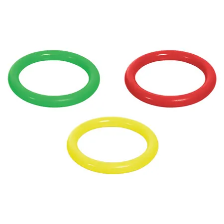PVC diving ring,  17 cm, 4-pieces