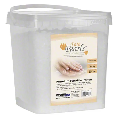 ParaPearls Paraffin beads in bucket, 52-54 C, 2.5 kg, neutral, paraffin wax