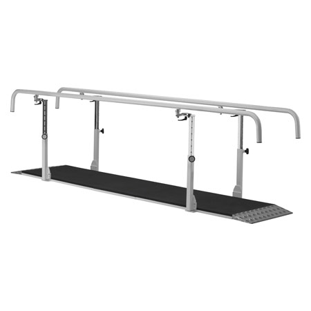 Parallel bars exclusive, extra deep, beam length 4 m made of metal