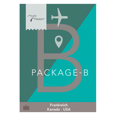 Passport Virtual Active - USB Stick, Pack B (France, Canada, USA)