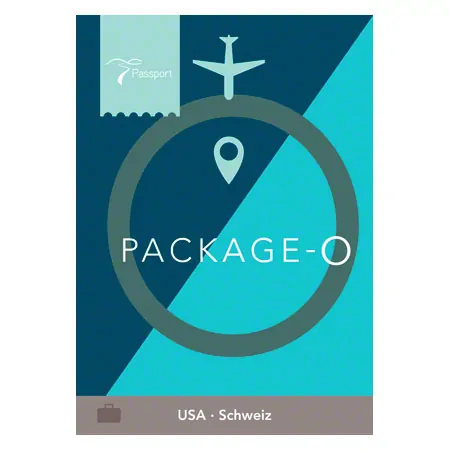Passport Virtual Active - USB Stick, Pack O, (USA, Switzerland)