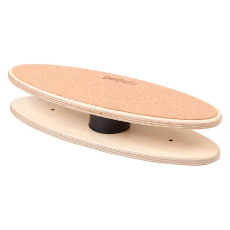 Pedalo foot gyroscope with cork pad