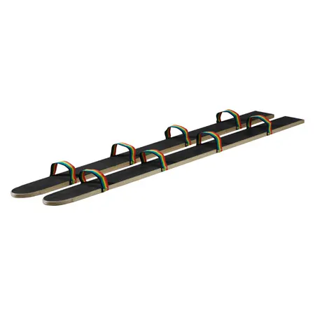 Pedalo summer ski with footstrap for 4 people length 160 cm