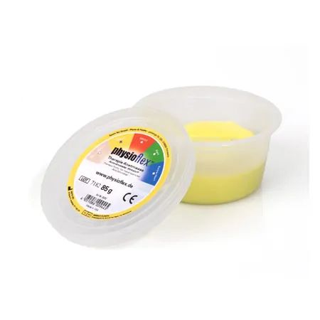 Physioflex Therapy plasticine soft, 85 g, yellow