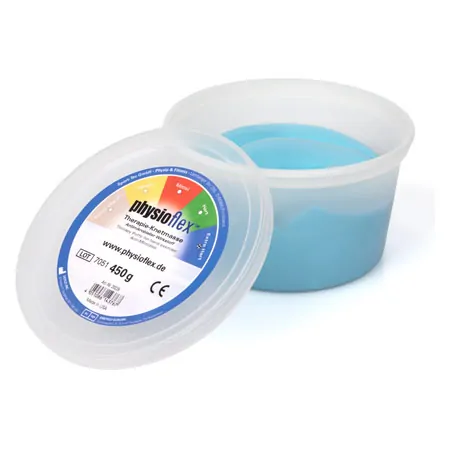 Physioflex Therapy plasticine super strong, 450 g, blue