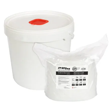 Plastic dispenser bucket incl. 800 disinfectant wipes
