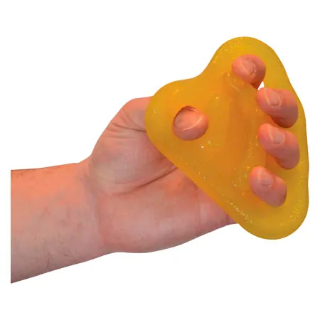 Power-Web-Flex Grip hand exerciser, lightweight, yellow