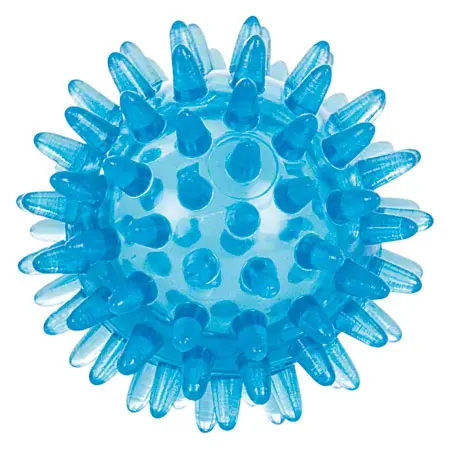 Reflex Ball,  6 cm, blue-transparent