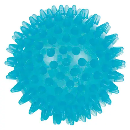 Reflex Ball,  9 cm, blue-transparent
