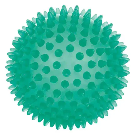 Reflex ball,  10 cm, green-transparent
