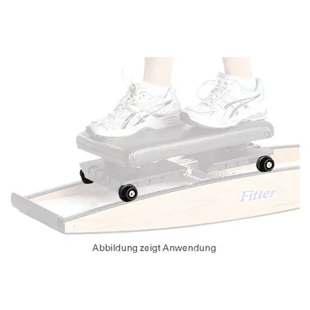 Roller set for Ski Trainer Pro Fitter 2, 4 rollers