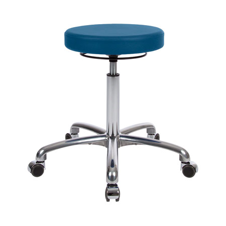 Rotatory stool exclusive with comfort padding and wheels