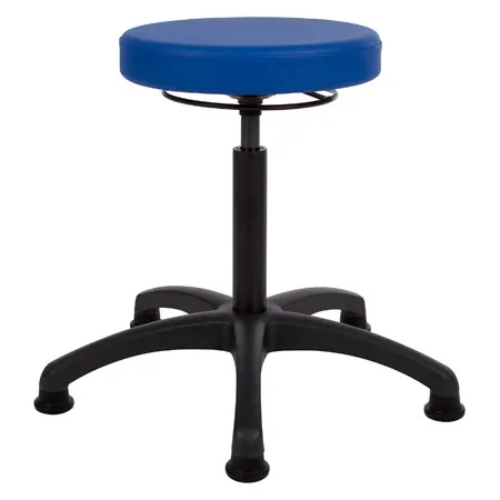 Rotatory stool standard with comfort cushion and glides