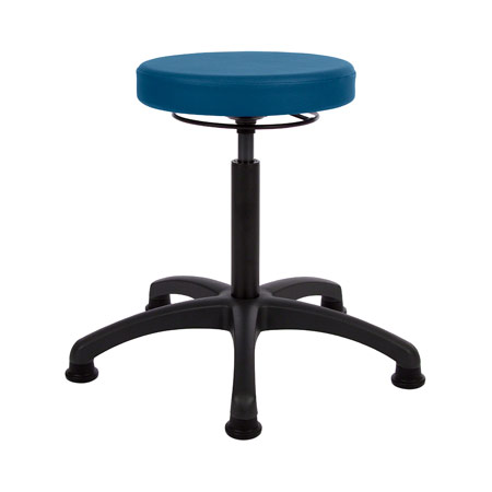 Rotatory stool standard with comfort cushion and glides
