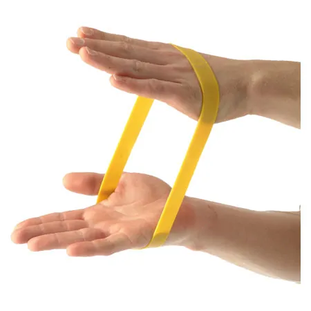 Rubber band, lightweight, yellow
