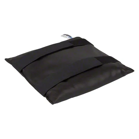 Sand bag with Velcro tape, 30x30 cm, 5 kg, black