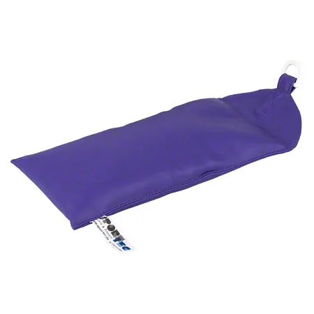 Sandbag with ring, 15x30 cm, 2 kg, purple
