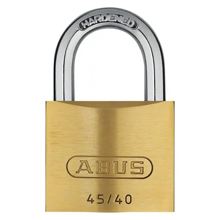 Security padlock, with 2 keys