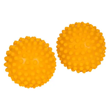 Sensy ball,  10 cm, yellow, 2 pieces