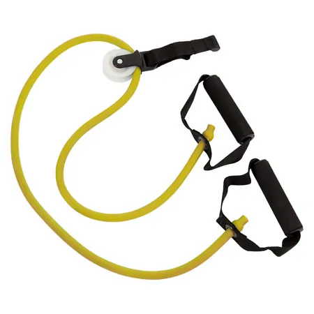 Shoulder Tube Pulley Set, lightweight, yellow