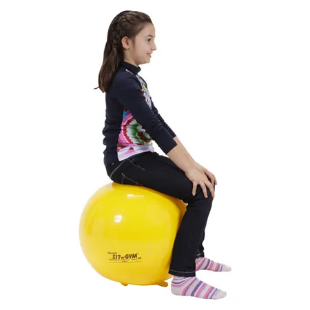 Sit'n Gym sitting ball,  45 cm, yellow